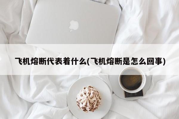 飞机熔断代表着什么(飞机熔断是怎么回事)