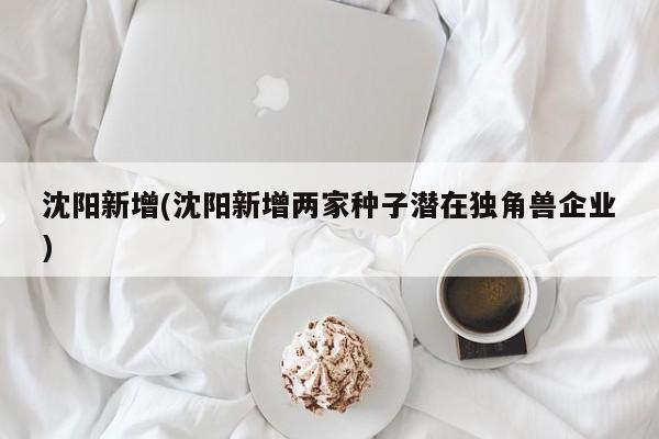 沈阳新增(沈阳新增两家种子潜在独角兽企业)